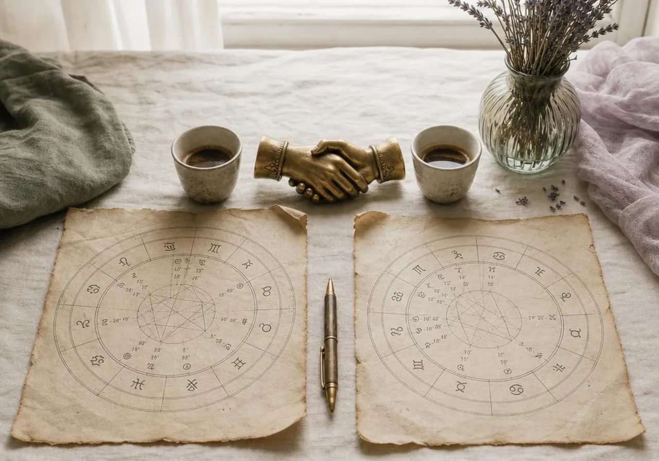 Business Partner Compatibility Reading — business astrology reading by email from Kate