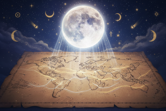 The Astrocartography Moon Line: The Complete Guide