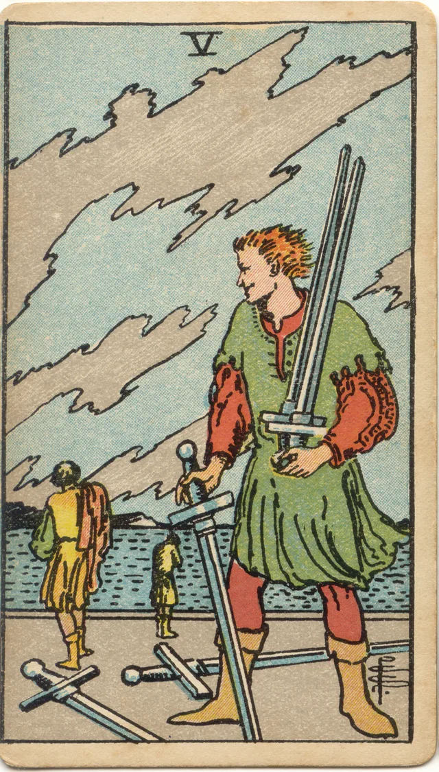 Five of Swords tarot card