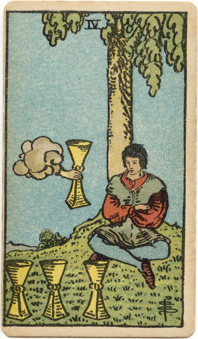 Four of Cups tarot card