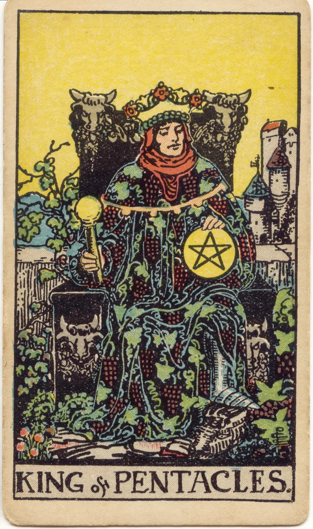 King of Pentacles tarot card