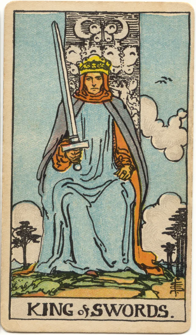 King of Swords tarot card