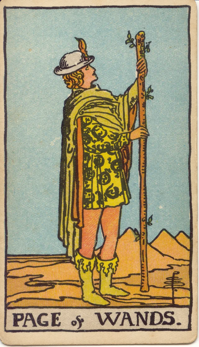 Page of Wands tarot card