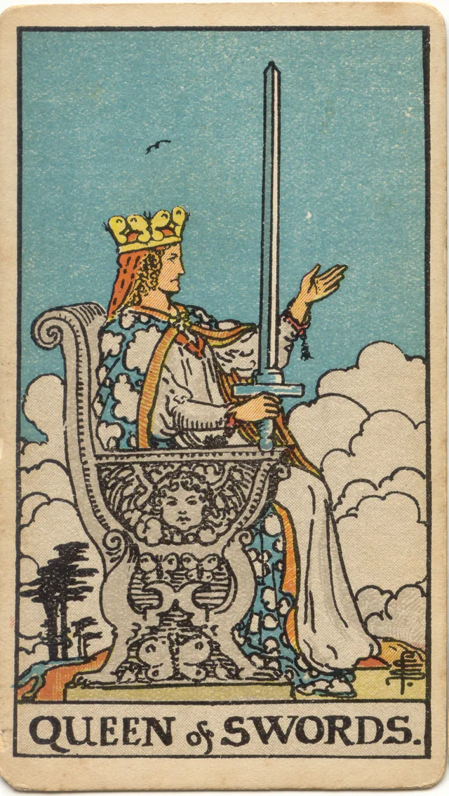 Queen of Swords tarot card