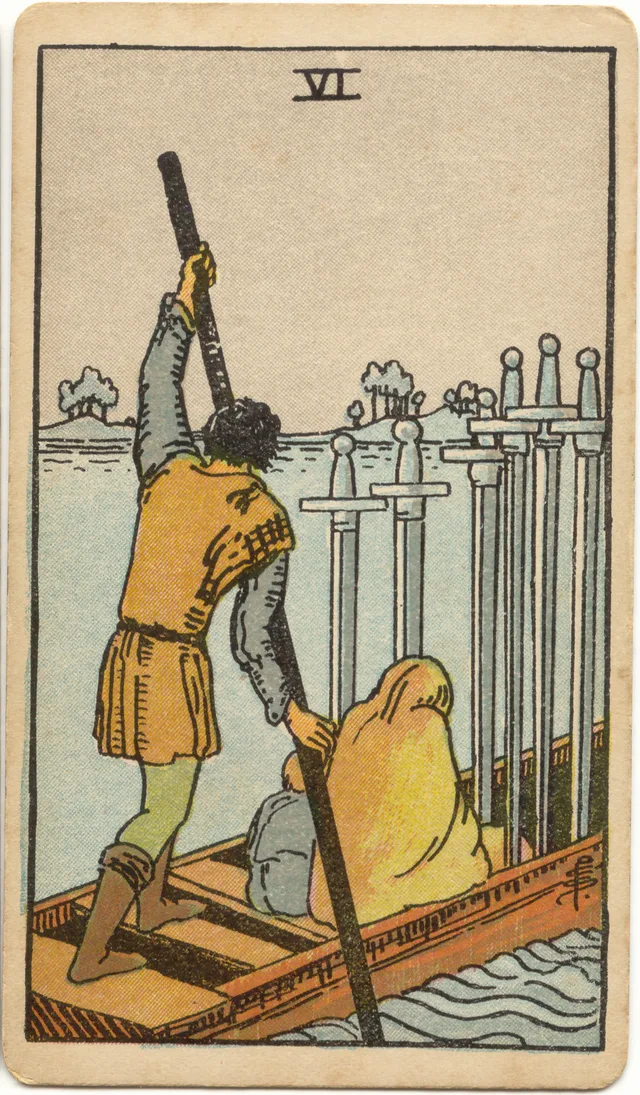 Six of Swords tarot card
