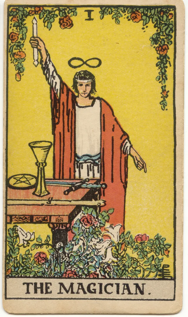 The Magician tarot card