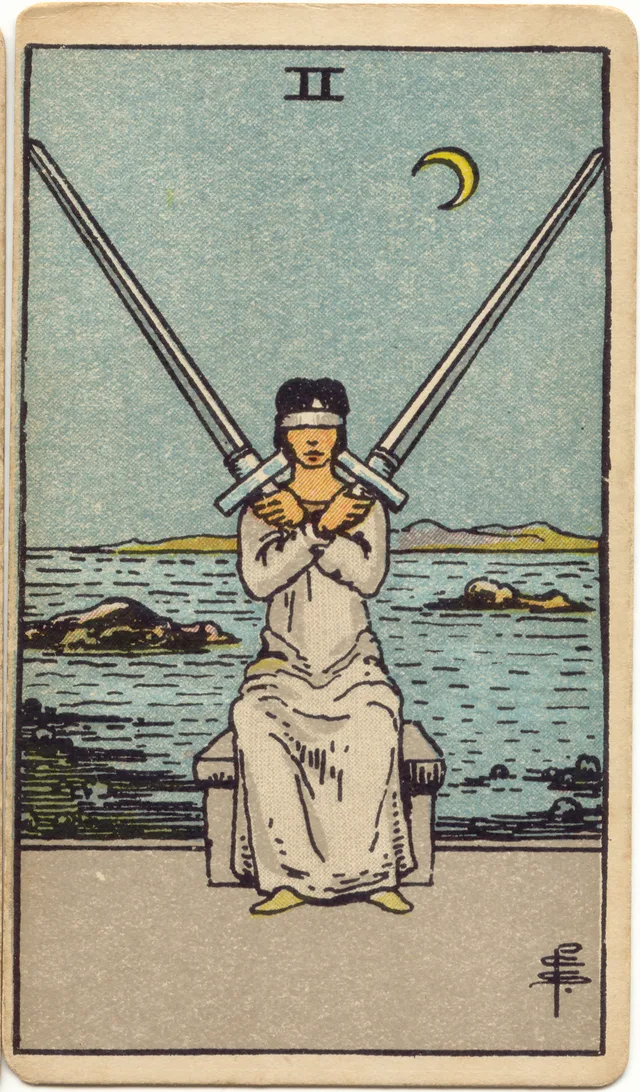 Two of Swords tarot card