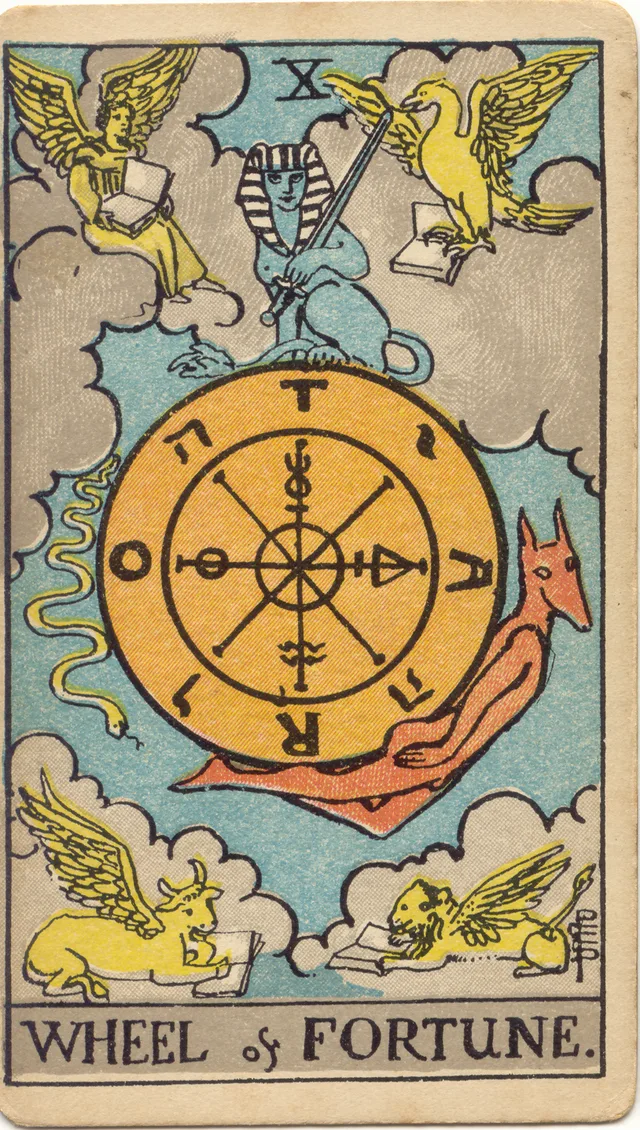 Wheel of Fortune tarot card
